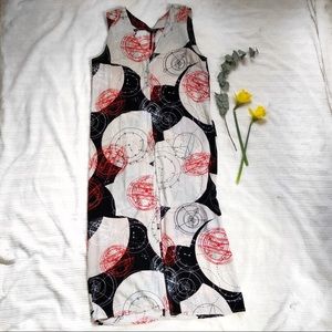 Monki Printed Split Front Tunic